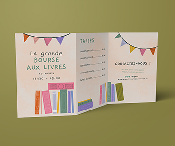 dépliant 6 pages écoresponsable format A4